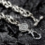 สร้อยข้อมือเงินแท้ ลายเหล็กไหล Sterling Silver 925 NSBL1717