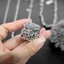 แหวนสิงโตจีน (พี่สิงห์) Chinese guardian lions Sterling Silver ring 925 NSRG888