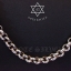 สร้อยคอเงินแท้ ลายผ่าหวาย Star of David 22" ตะขอดาว Sterling Silver 925 NSNL934