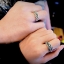 แหวนเงินแท้ ลายคลื้น Ocean Waves Sterling Silver 925 NSRG309