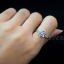 แหวนเงินแท้ ดาวหกแฉก Sterling Silver 925 NSRG2042