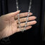 สร้อยคอเงินแท้ ลายดอกเฟลอร์เดอลีส์ Fleur De Lis ตะขอ David Star 26-28" NSNL1187