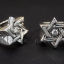 แหวนเงินแท้ ดาว 6 แฉก (รุ่นเล็ก) Star of David Sterling Silver 925 NSRG365