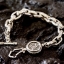 ข้อมือเงินแท้ลายโซ่ตัน T-Bar Star of David Sterling Silver 925 NSBL1270