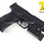 ปืนอัดลมพลาสติก Sig sauer m&p 9 ชักยิงทีล่ะนัด ลำกล้องยาว 7.5 นิ้ว หนัก 318 กรัม แขวนสไลน์ได้