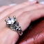 แหวนเงินแท้ ทรงมงกุฎชู Cubic zirconia top grades Sterling Silver 925 NSRG1376