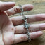 ข้อมือเงินแท้อินฟินิตี้ Size M ตัวล็อค star of david Sterling Silver 925 NSBL1560
