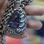 กรอบพระลายเกล็ดมังกร พิมพ์ปิดตาหลวงปู่โต๊ะ Sterling Silver NSSV950