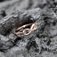 แหวน Infinity ลายเรียบ เนื้อทอง 9K Pink/Rose Gold NSRG999