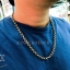 สร้อยคอเงินแท้ ลายผ่าหวาย Star of David 22" ตะขอดาว Sterling Silver 925 NSNL934