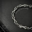 สร้อยข้อมือลายวัชระ กลาง Vajra-Dorje Bracelet Sterling Silver 925 NSBL1366