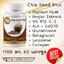 Chia Seed Plus เมล็ดเจีย พลัส ตรา บลูเบิร์ด ขนาด 1100 มิลลิกรัม 60 แคปซูล