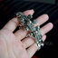 ข้อมือเงินแท้กะโหลกงานตัน Sterling Silver 925 NSSK880
