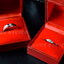 แหวนคู่แต่งงาน ฝังเพชรและทองคำขาวแท้ 18K White Gold NSRG2552