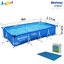 Bestway Rectangular Frame Pool 4.00x2.11x0.81 m. No.56405/28273 + Bestway Frame Pool Cover 4.10x2.26 m no.58107