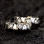 แหวนเงินแท้ ทรงหัวใจฝังเพชร Sterling Silver 925 NSRG1666