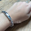 สร้อยข้อมือเงินแท้ ลายกล่อง Sterling Silver 925 NSBL2566