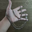 สร้อยเงินแท้ ลายคชกริต Size L รมดำ ตะขอแบบตั้งเดิม 26" Sterling Silver 925 NSNL1186