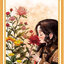 girl-1101 *สินค้าหมด* ชุดปักครอสติช ลายสาวน้อยกับดอกไม้ (ปักเต็มผืนผ้า ไม่มีเดินเส้น ผ้า11CTพิมพ์ลาย ปัก 3 เส้นเล็ก) ขนาด 53*72 ซม.ผ้าครอสติช 11CTพิมพ์ลายปักบนผ้า ไหมคอตตอน 37 สี ผังลาย เข็ม