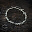ข้อมือเงินแท้ลายใบกัญชา Sterling Silver 925 NSSV3106