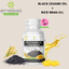 สุภาพโอสถ BLACK SESAME OIL+RICE BRAN OIL น้ำมันงาดำรำข้าว 30 แคป (1 กระปุก)
