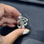 จี้เงินแท้ เฟลอร์เดอลีส์ ตันทั้งชิ้น ลายทั้งสองด้าน Sterling Silver 925 NSRG1494