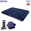 Bestway Horizon Airbed 4.5ft (Full) 1.91x1.37x0.22 m no.67002 + Horizon Airbed 5ft (Queen) 2.03x1.52x0.22 m w/2 Pillows & Air Pump no.67374