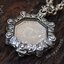 กรอบพระลายเกล็ดมังกร ทรงแปดเหลี่ยม Sterling Silver 925 NSSV3130