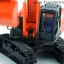 โมเดลรถแบคโฮ Hitachi Zaxis 200 วัสดุเป็นเหล็กทั้งคัน ขนาด 1:50 รายละเอียดสมจริง