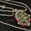 กรอบพระลายกรงเล็บมังกร 5 เล็บ Sterling Silver 925 NSSV2251