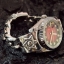 สายนาฬิกาเงินแท้ ลายดาวหกแฉก Star Of David Watchband Sterling Silver 925 NSWB1761