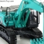โมเดลรถแบคโฮ Kobelco SK330 วัสดุเป็นเหล็กทั้งคัน ขนาด 1:50 รายละเอียดสมจริง