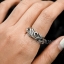 แหวนเงินแท้ ลายคลื้น Ocean Waves Sterling Silver 925 NSRG309