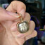 ตัวอย่างงานเลี่ยมผ่าหวาย ทำทอง 9k Gold NSGD2776