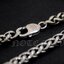 สร้อยเงินแท้ ลายถัก ตะขอก้ามปูตัวใหญ่สลักดาวหกแฉก Sterling Silver 925 NSNL2532