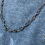 สร้อยคอทองคำขาวแท้ ลายวัชระ 18K White Gold NSNL2551