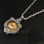 กรอบตลับเงินแท้ เหรียญหน้าเสือหลวงพ่อเปิ่น รุ่น บูชาครู Sterling Silver 925 NSSV2274