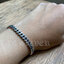 ข้อมือเงินแท้ เลสเรียบ 6mm Sterling Silver 925 NSBL821