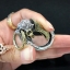 พวงกุญแจ หน้ายักษ์ Sterling Silver 925 NSPD2230