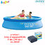 Intex Easy Set Pool 8ft x 24in (2.44x0.61 m) no.28106 + Intex Easy Set Pool Cover 8ft (2.44 m) no.28020