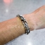 สร้อยข้อมือเงินแท้ รุ่นมังกรกินไม่มีหมด Dragon Bracelet Sterling Silver 925 NSBL1779