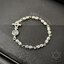 ข้อมือเงินแท้ลายใบกัญชา Sterling Silver 925 NSSV3106