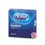 Durex Comfort ดูเร็กซ์ คอมฟอร์ท 56 mm 3ชิ้น/กล่อง ผิวเรียบ ผนังไม่ขนาน มีกระเปาะ ทุกชิ้นมีสารหล่อลื่น ถุงยางอนามัยโปร่งแสง ไม่เจือสี ผลิตจากน้ำยางธรรมชาติ