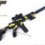 ปืนลูกเจลหรือลูกพลาสติกขนาด 6 mm ยาว 76 ซม. แถมกระสุนเจล 3,000 นัด (ลายพราง)