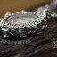 กรอบพระลายเกล็ดมังกร ทรงแปดเหลี่ยม Sterling Silver 925 NSSV3130