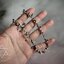 เซตสร้อยคอและสร้อยข้อมือลายลวดหนาม Sterling Silver 925 NSSV3185