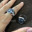 แหวนเงินแท้ สิงห์ เงินแท้รมดำ Sterling Silver 925 NSRG2098