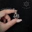 จี้กระเช้าใส่หินเงินแท้ Sterling Silver 925 NSPD2403