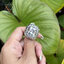 แหวนเงินแท้สไตล์แอนทีค ฝังเพชรczเกรดพรีเมี่ยม Sterling Silver 925 NSRG3402