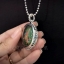 กรอบพระไข่ปลา ทรงกลม Sterling Silver 925 NSSV2269